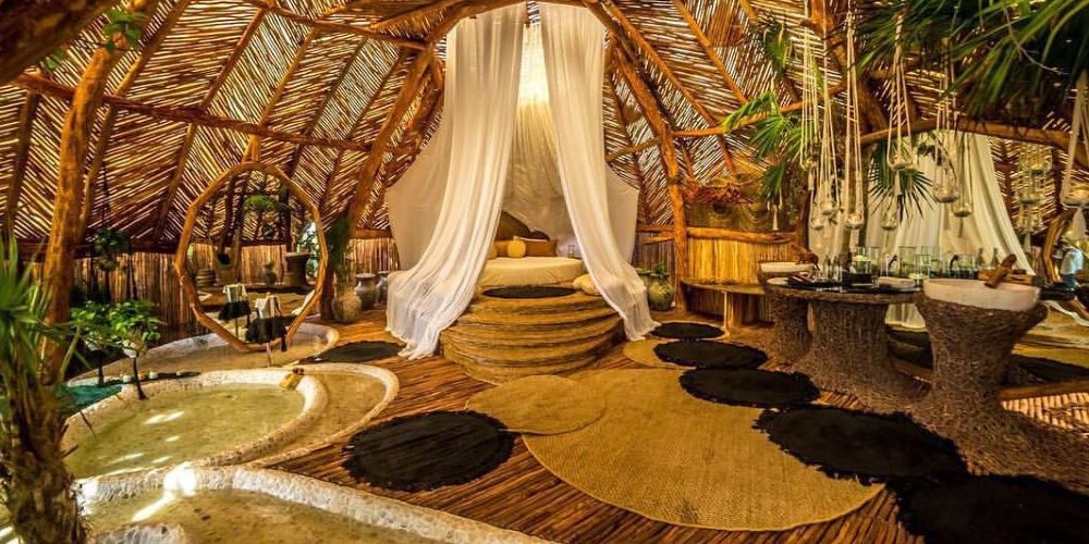 Hospédate en la jungla en este mágico hotel mexicano