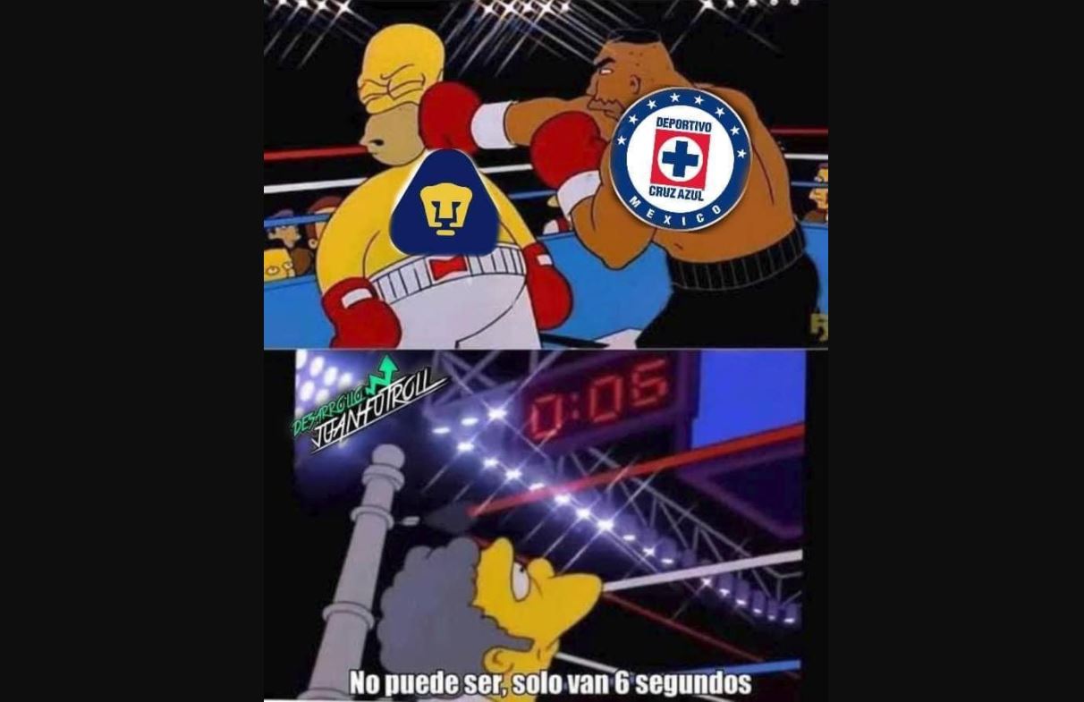 Los Memes De La Goleada De Cruz Azul A Pumas