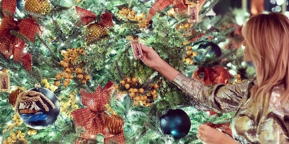 Así decoraron los famosos sus casas para Navidad