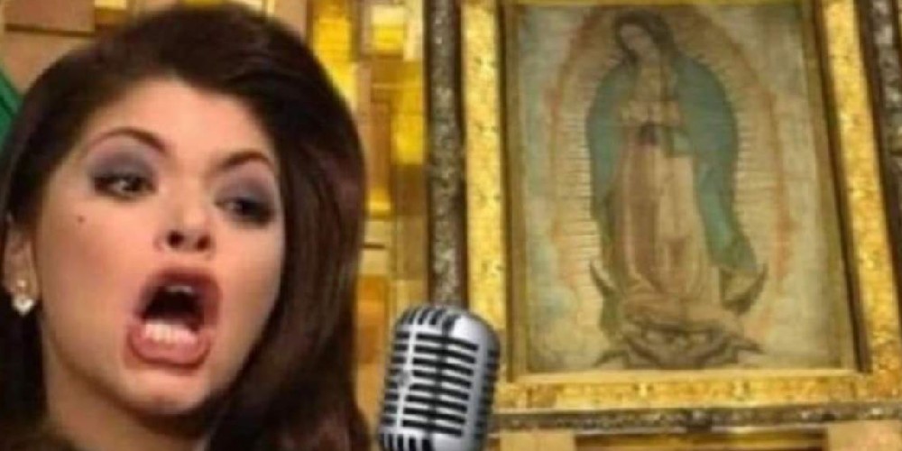 Los memes de Itatí Cantoral cantando a la Virgen de Guadalupe