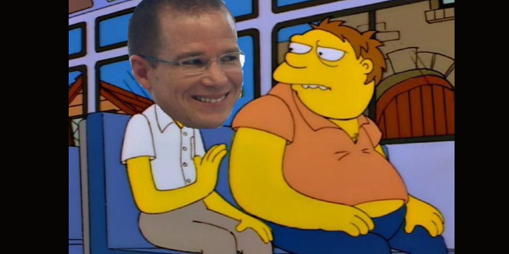 Los memes de Ricardo Anaya en el transporte público