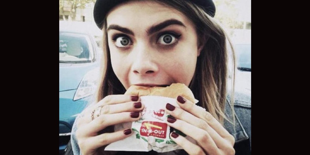 Celebridades que aman la comida rápida