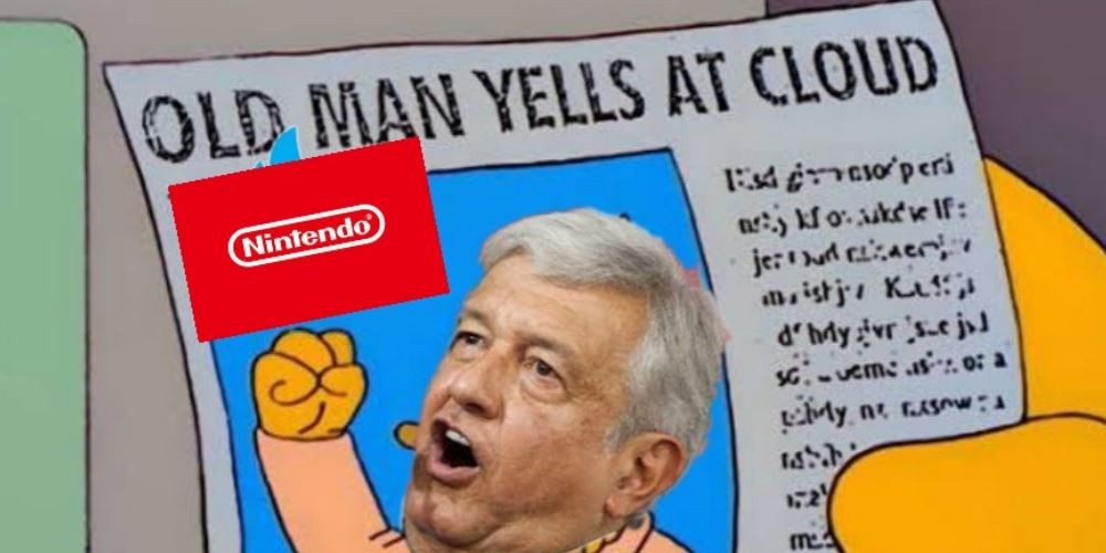 Los memes de AMLO contra Nintendo