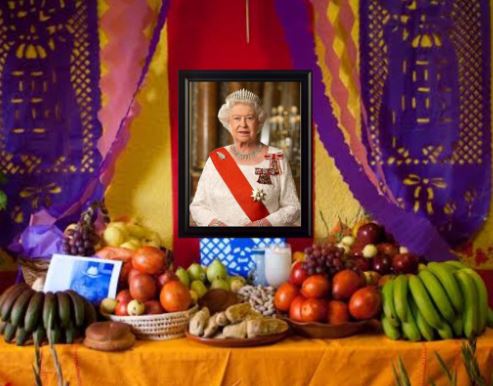 Los memes de la ofrenda dedicada a la reina Isabel en "Hoy"